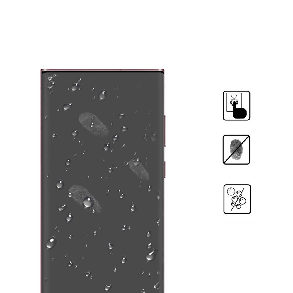 Tvrzené sklo 5D UV Samsung S22, Full Glue černé