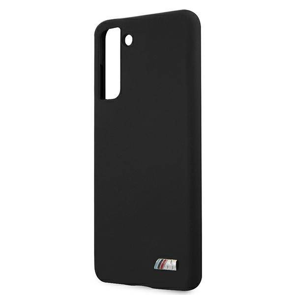 BMW - Samsung Galaxy S21 Plus - Silikonový kryt BMW (BMHCS21MMSILBK) černý