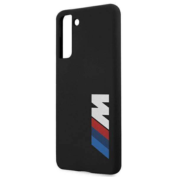 BMW - Samsung Galaxy S21 Plus - Silikonový kryt BMW (BMHCS21MMSLBLBK) černý