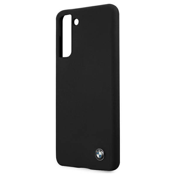 BMW - Samsung Galaxy S21 Plus - Silikonový kryt BMW (BMHCS21MSILBK) černý