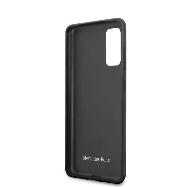 Mercedes-Benz - Samsung Galaxy S20 - Silikonový kryt Mercedes-Benz Dynamic (MEHCS62SRCFBK) černý
