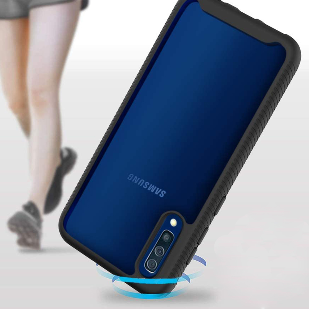 Pouzdro Samsung Galaxy A30s / A50 / A50s Techsuit - Defense360 Pro + ochrana obrazovky, černé