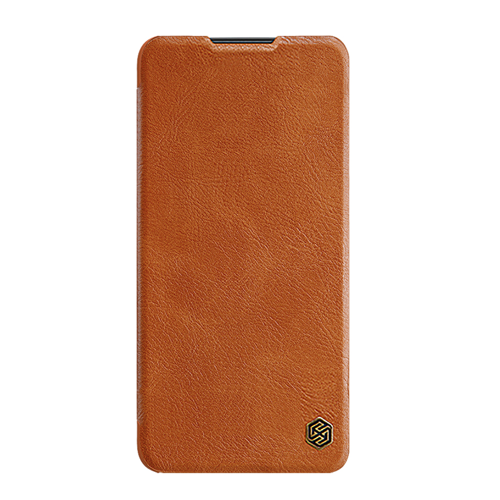 Kožené pouzdro Xiaomi Redmi Note 11 5G / Redmi Note 11S 5G / Redmi Note 11T 5G / POCO M4 Pro 5G, Nillkin - Qin, hnědé