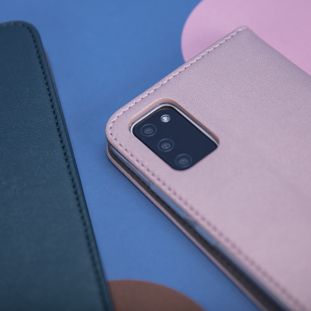 Pouzdro flip Xiaomi Redmi 9T / Poco M3, eko kůže růžové