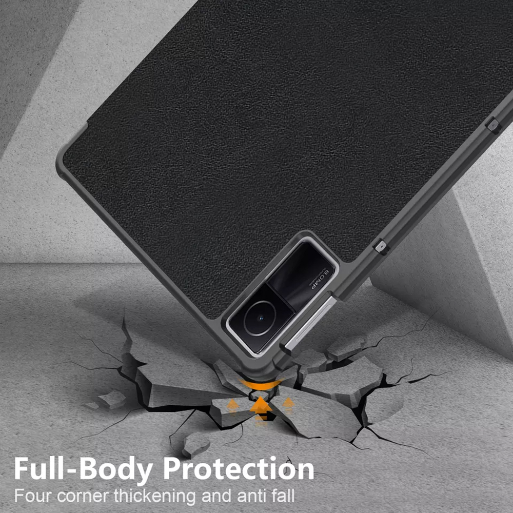 Pouzdro pro tablet Xiaomi Redmi Pad, Techsuit FoldPro burgundy