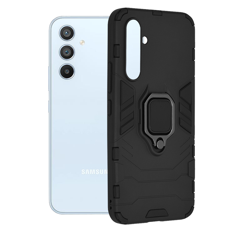 Kryt Samsung Galaxy A54, Silicone Shield, černý
