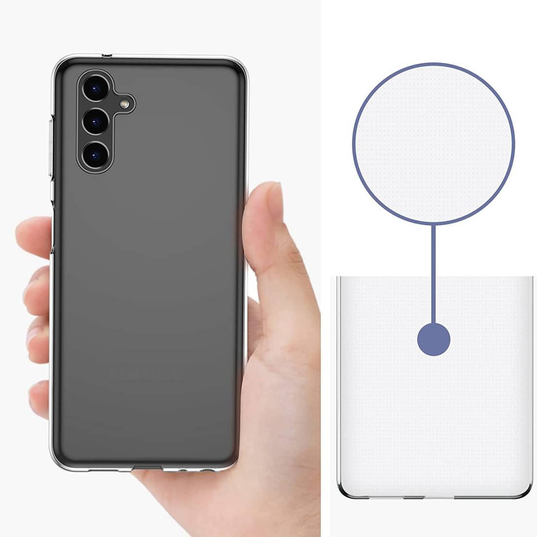 Kryt Samsung Galaxy A13 5G / A04s Slim Case Protect 2mm transparent