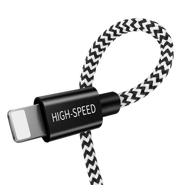 Datový kabel 3v1 2,4A 1,2m (USB to USB Type C + iPhone Lightning + Micro USB) DUX DUCIS USB K-ONE černý