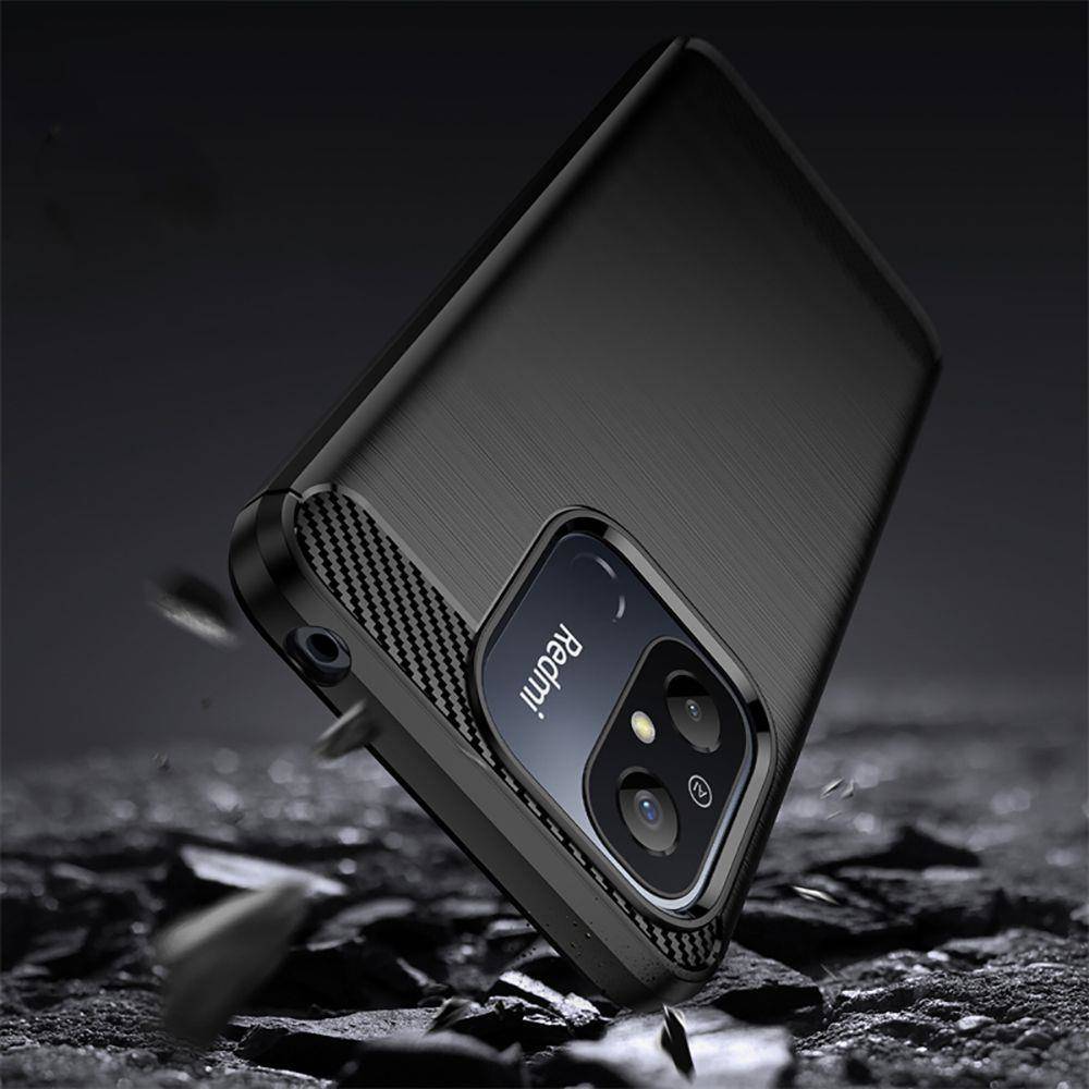 Kryt Xiaomi Redmi 12C Tech-Protect TPU Carbon černý