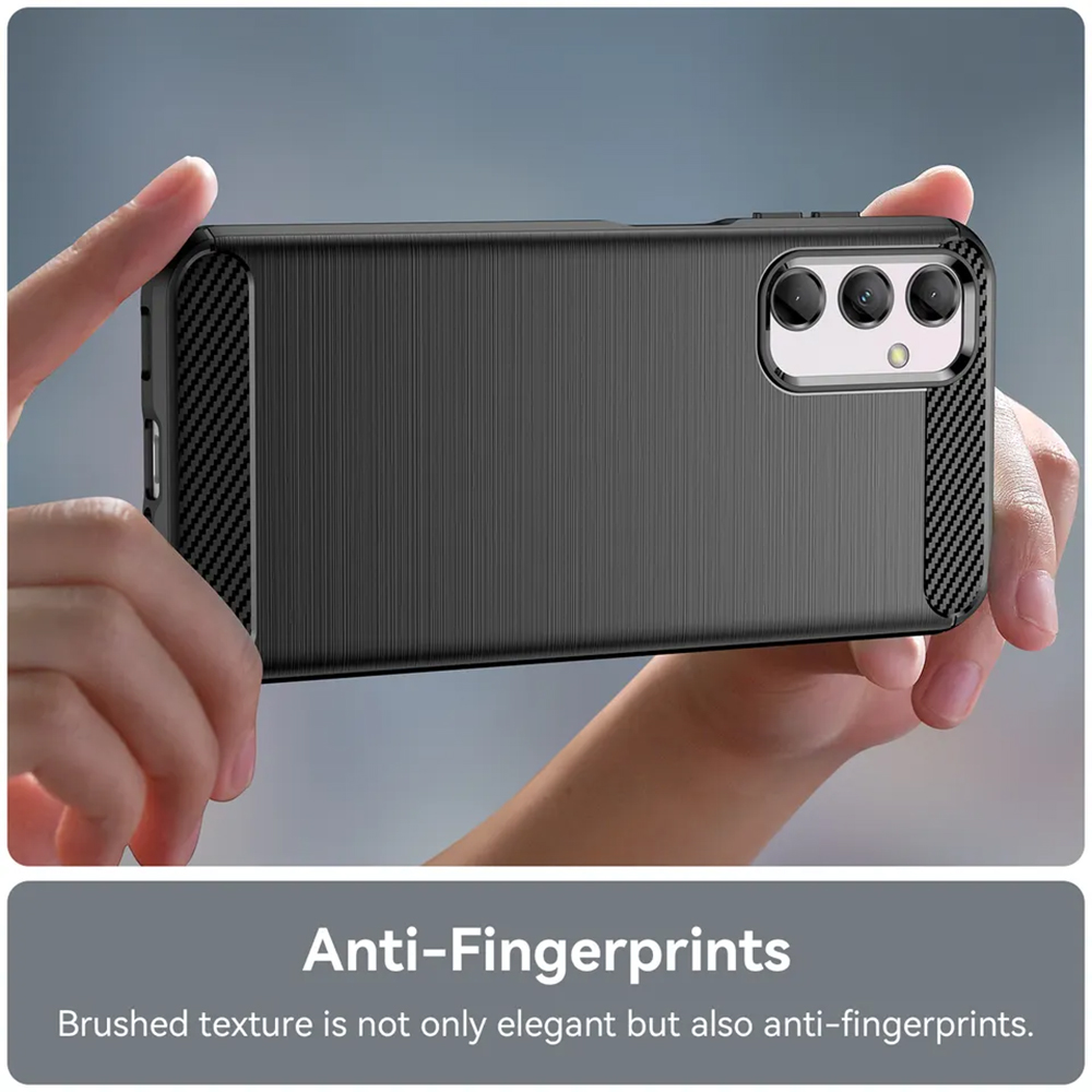 Kryt Samsung Galaxy M14, Armored Carbon černý