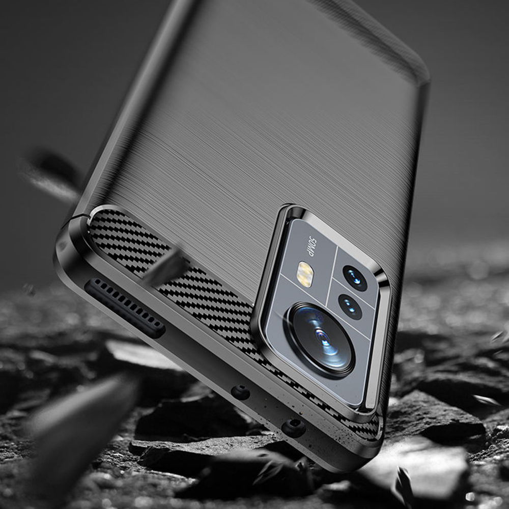 Kryt Xiaomi 12 / 12X, Armored Carbon black