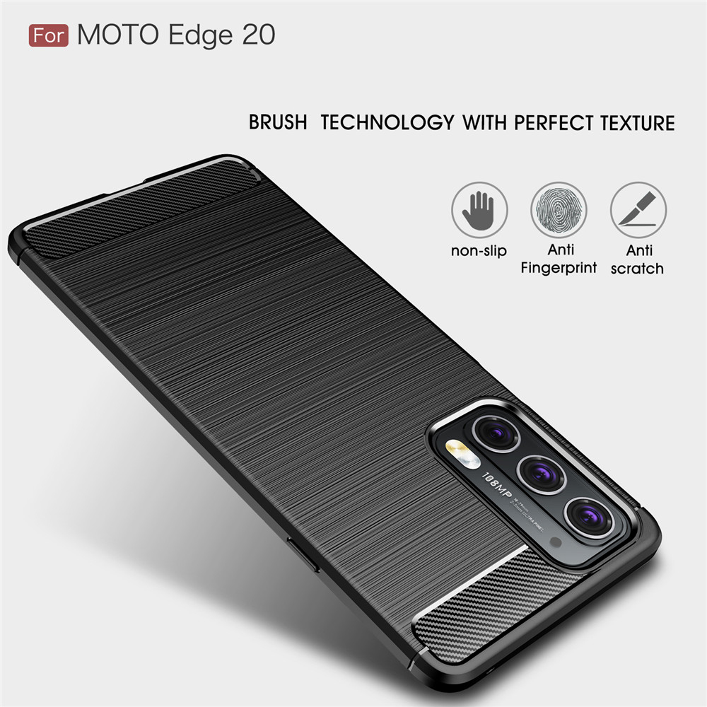 Kryt Motorola EDGE 20 5G Armored Carbon black