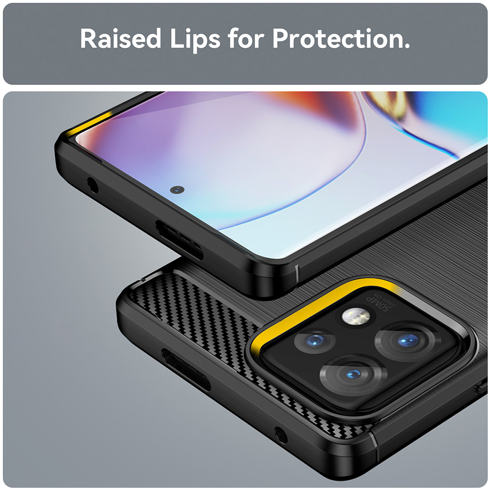 Kryt Motorola EDGE 50 Pro Armored Carbon černý