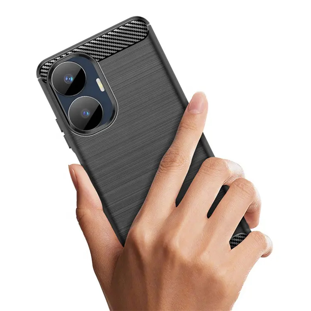 Kryt Realme C55, Armored Carbon black