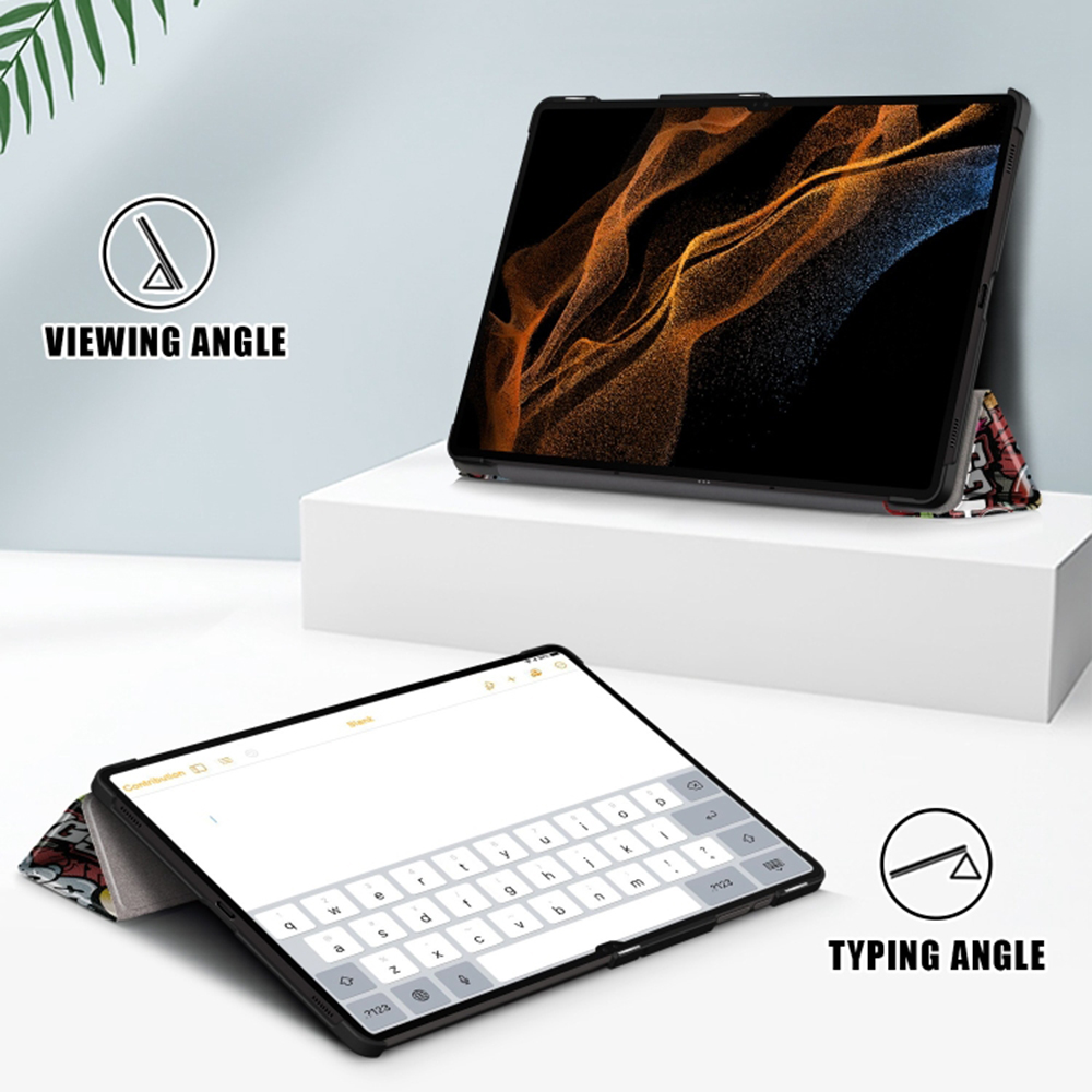Pouzdro pro tablet Samsung Galaxy Tab S9 Ultra, Techsuit FoldPro Urban Vibe
