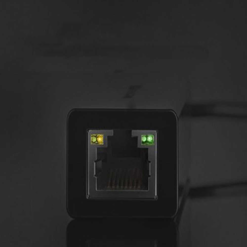 Ethernetový adaptér Ugreen (30287) – USB-C na Ethernet Port, Plug & Play – Černá
