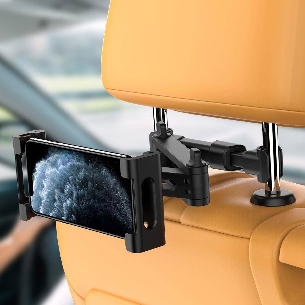 Univerzální držák do auta na opěrku hlavy Tech-Protect - Mount, černý