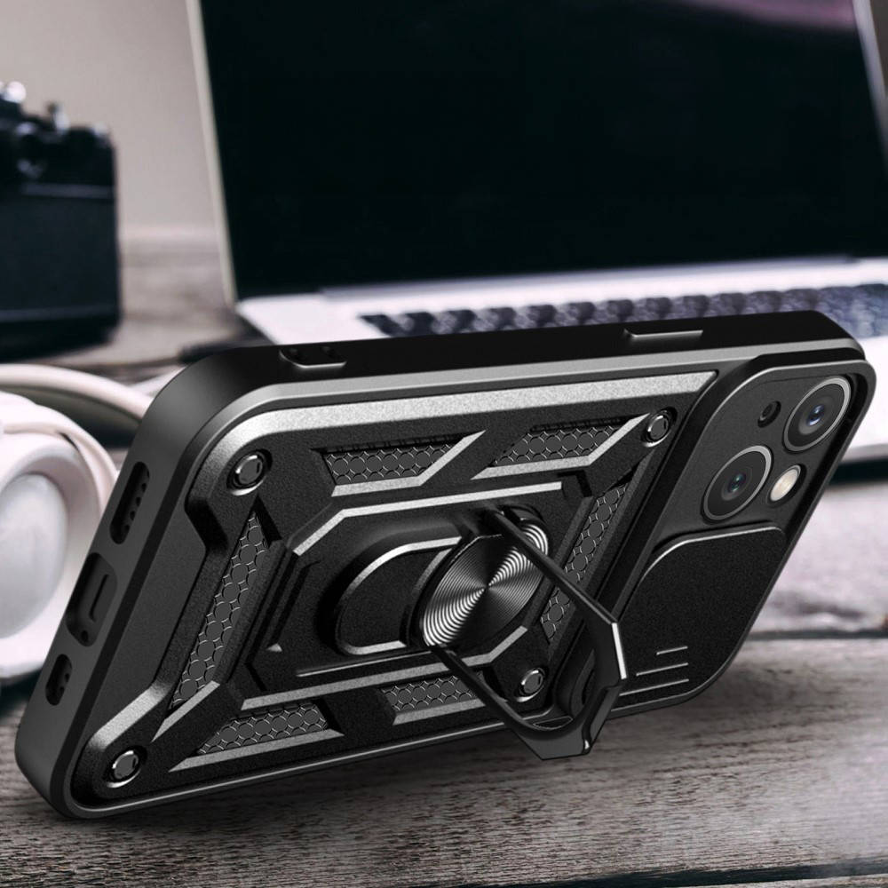 Kryt iPhone 15 Nexeri CamShield Pro černý