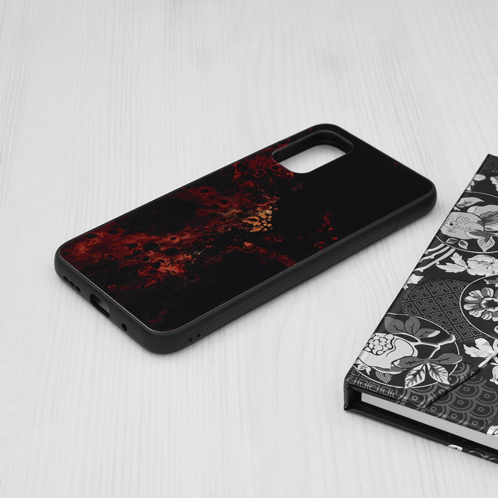 Pouzdro Xiaomi Redmi Note 10 5G / Redmi Note 10T 5G / Poco M3 Pro Techsuit - Glaze Series, Red Nebula