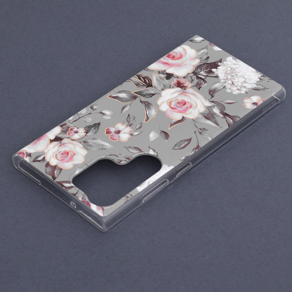 Kryt Samsung Galaxy S23 Ultra Techsuit - Marble Series - Bloom of Ruth Gray