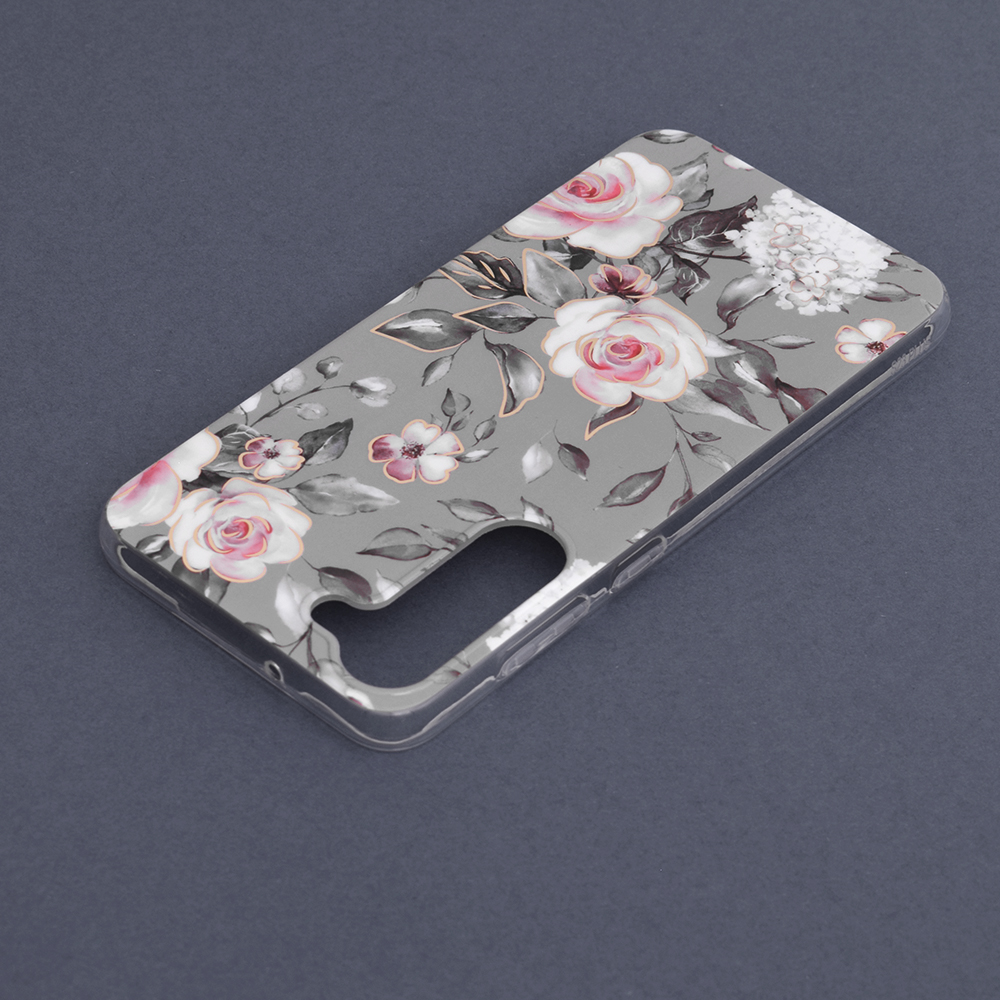 Kryt Samsung Galaxy S23 Plus Techsuit - Marble Series - Bloom of Ruth Gray