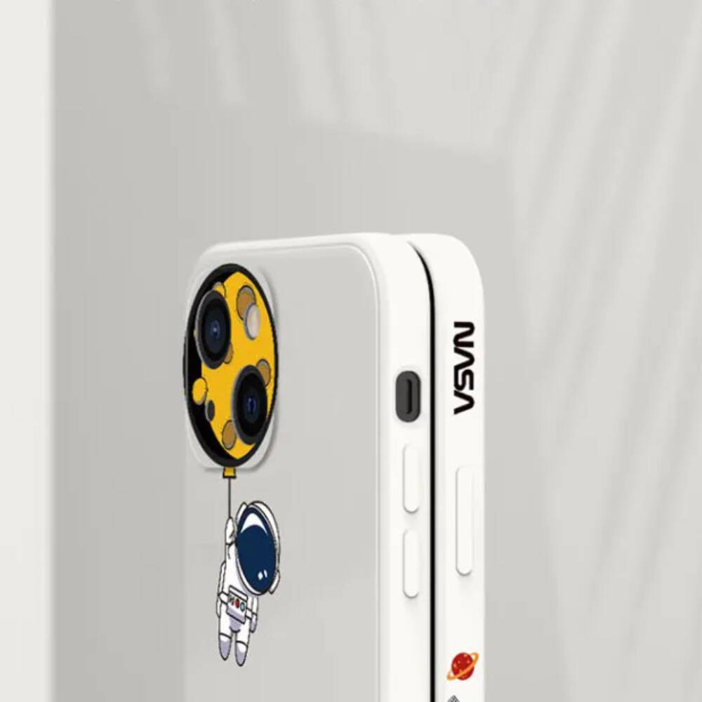 Kryt Samsung Galaxy A54 5G Astronaut NASA krémový