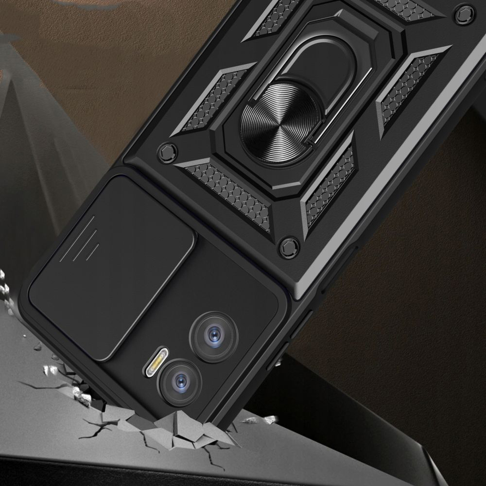 Kryt Motorola Moto E22 / E22i Techsuit CamShield Pro modrý
