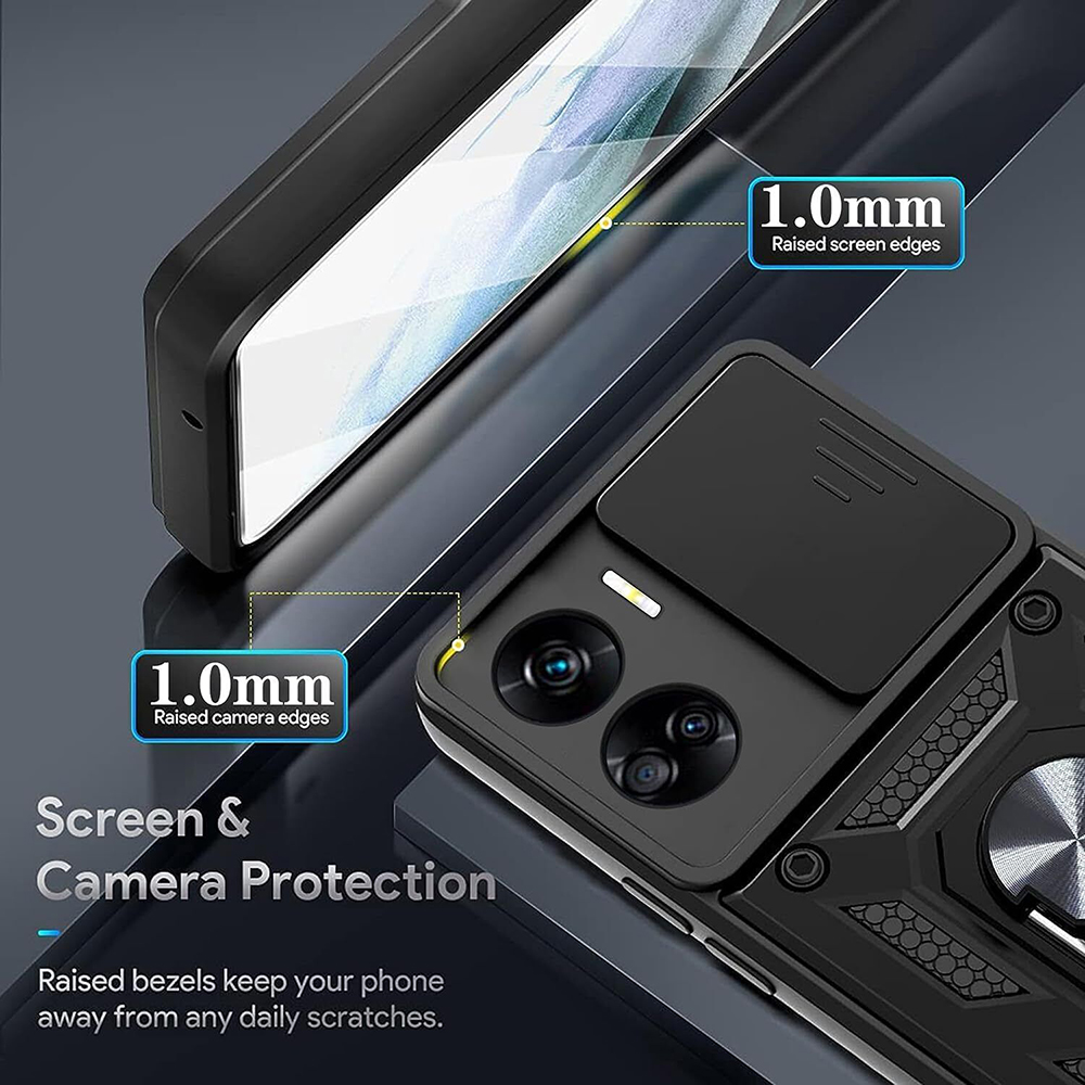 Kryt Honor 90 Lite Techsuit CamShield Pro černý