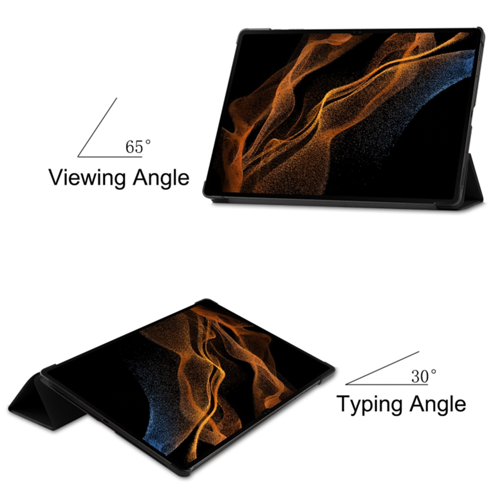 Pouzdro pro tablet Samsung Galaxy Tab S9 Plus / S9 FE Plus / S10 Plus Techsuit FoldPro černé