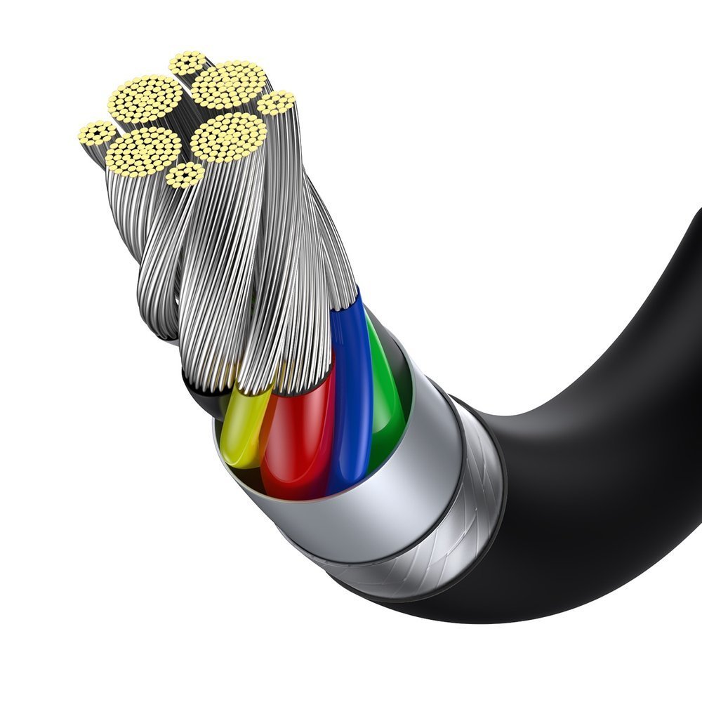 Datový kabel Baseus Superior Series (CATYS-B01) - Type-C to Type-C, 100W, 1m černý