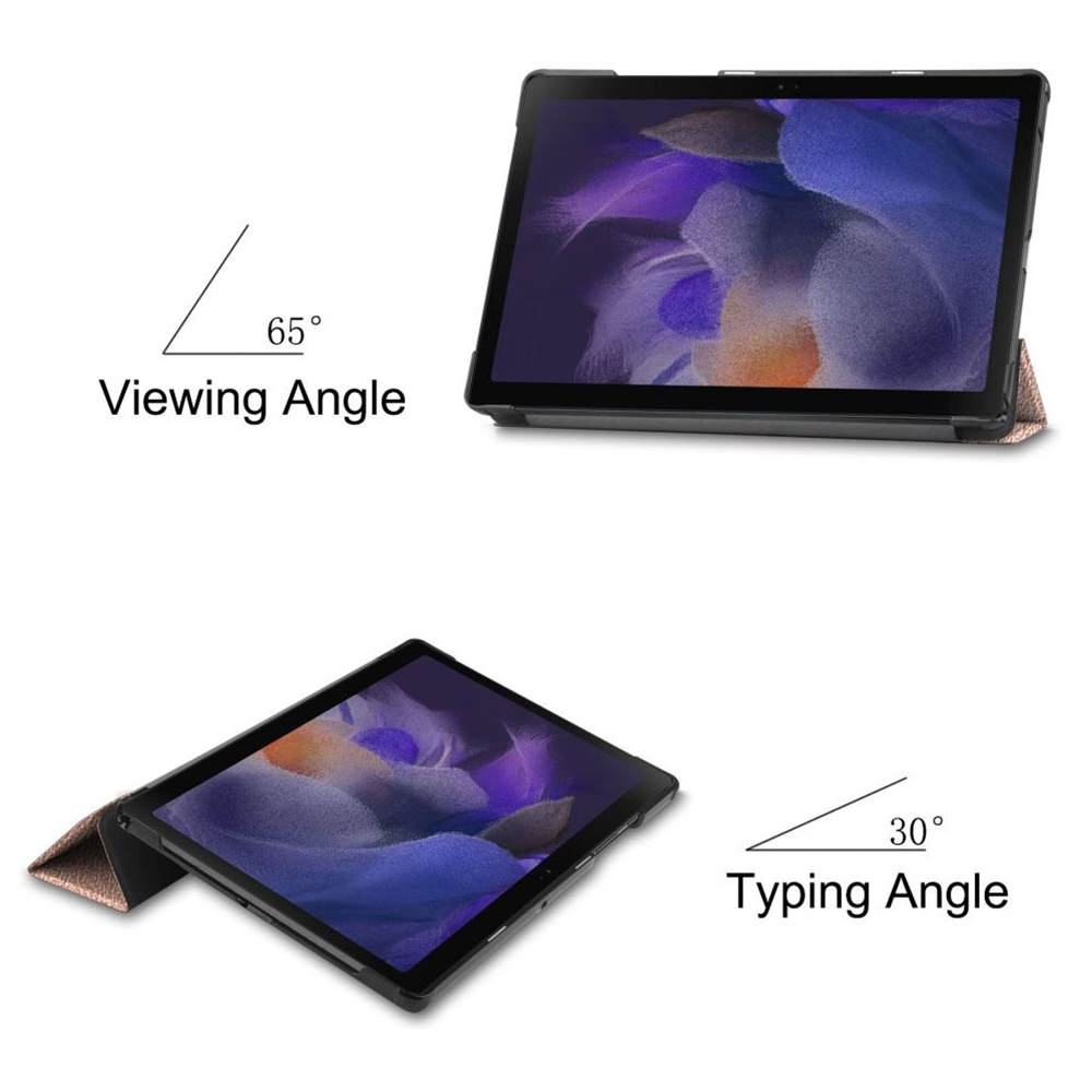 Pouzdro pro tablet Samsung Galaxy Tab A8 10.5" (2021), Techsuit FoldPro Rose Gold