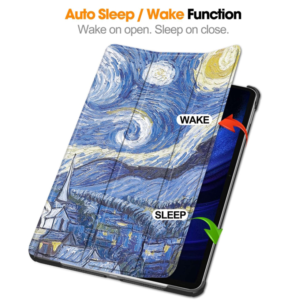 Pouzdro pro tablet Xiaomi Pad 6 / Pad 6 Pro, Techsuit FoldPro Starry Night