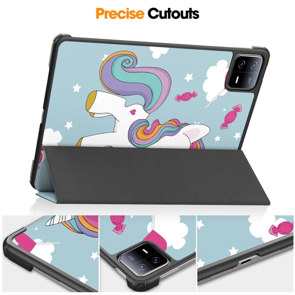 Pouzdro pro tablet Xiaomi Pad 6 / Pad 6 Pro, Techsuit FoldPro jednorožec