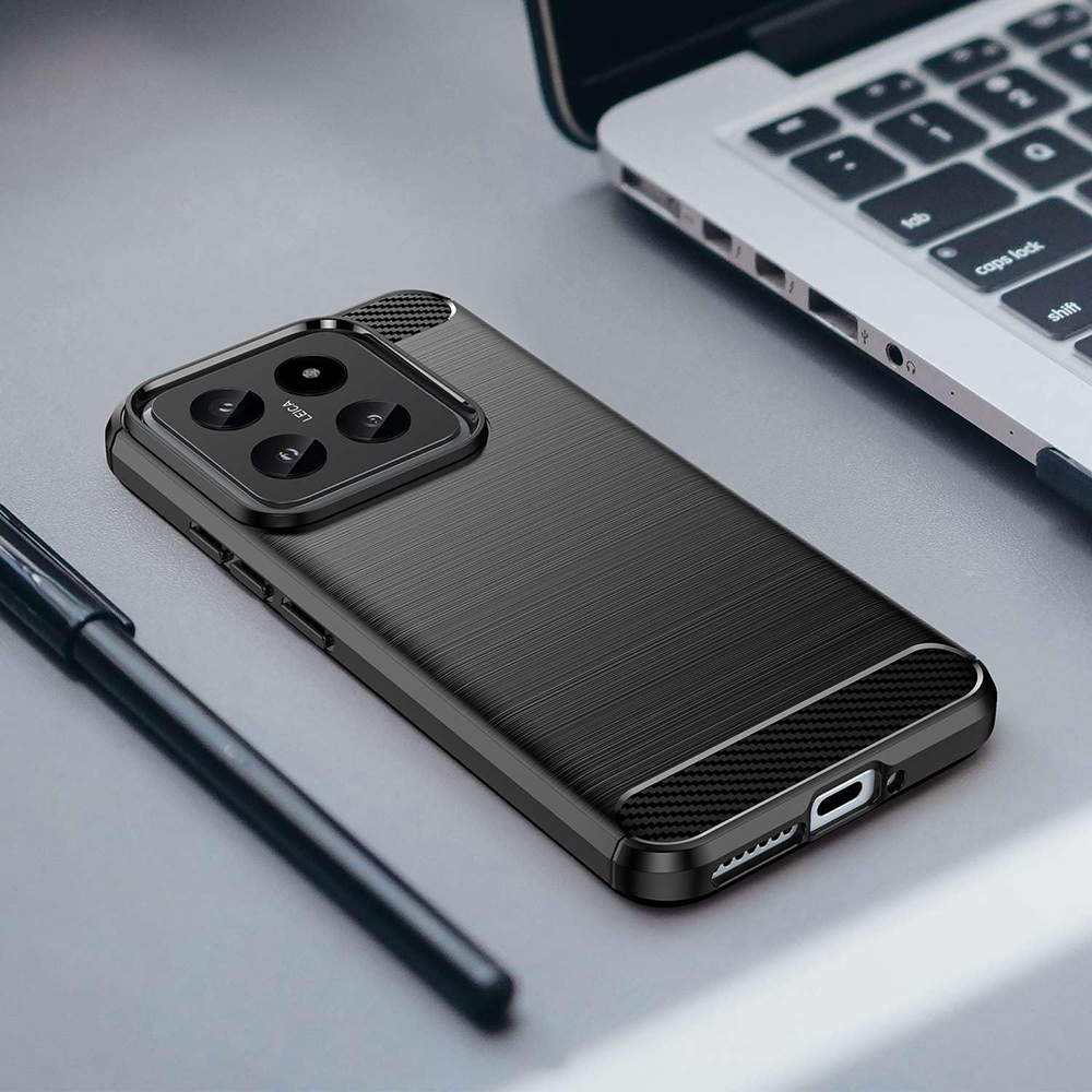 Kryt Xiaomi 14 Pro, Armored Carbon black