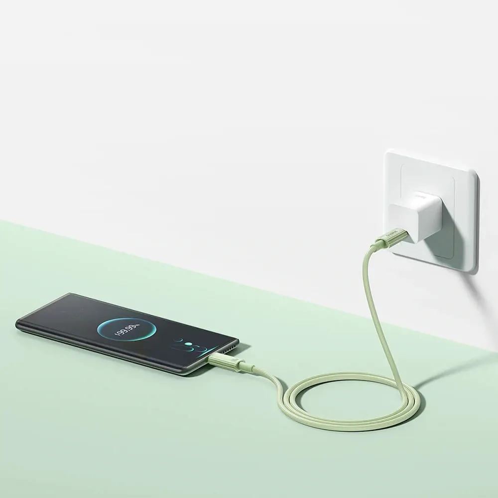 Datový kabel Baseus (P10360202631-00) - Type-C to USB-C, Super Fast Charge, 100W, 480Mbps, 1m - zelený