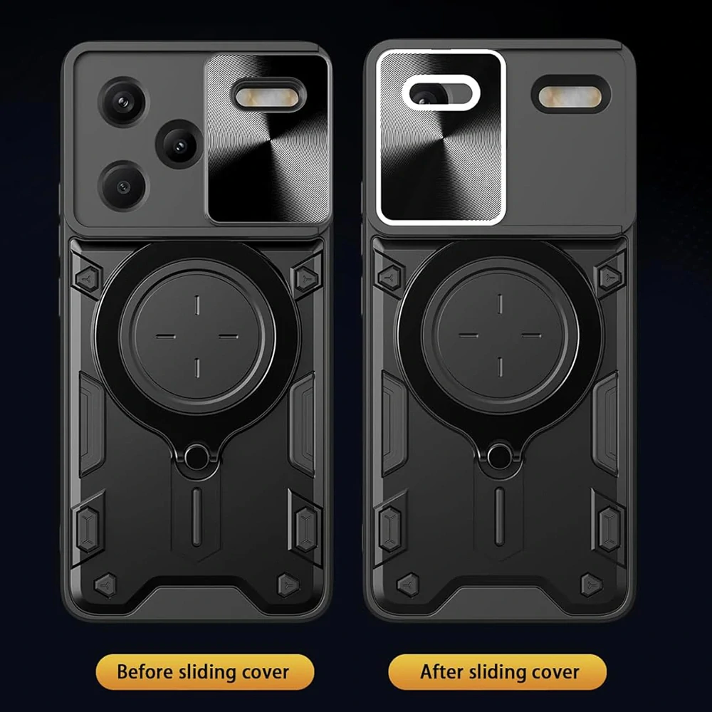 Kryt Xiaomi Redmi Note 13 Pro+ 5G Techsuit CamGuard Pro - modrý