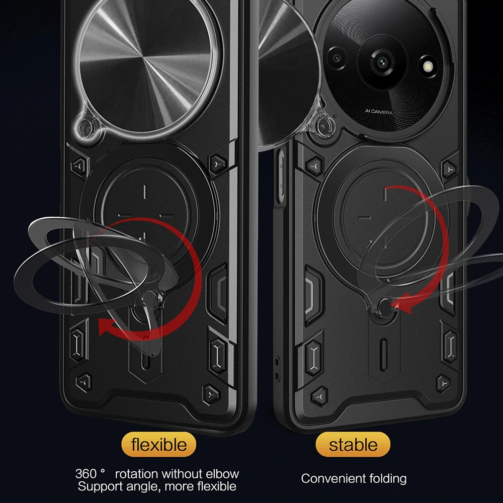 Kryt Honor Magic 6 lite Techsuit CamGuard Pro - fialový