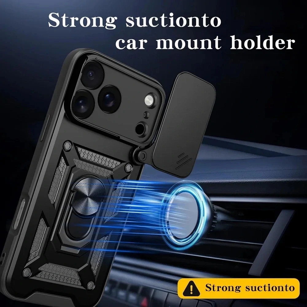 Kryt iPhone 17 Pro Techsuit CamShield Pro černý