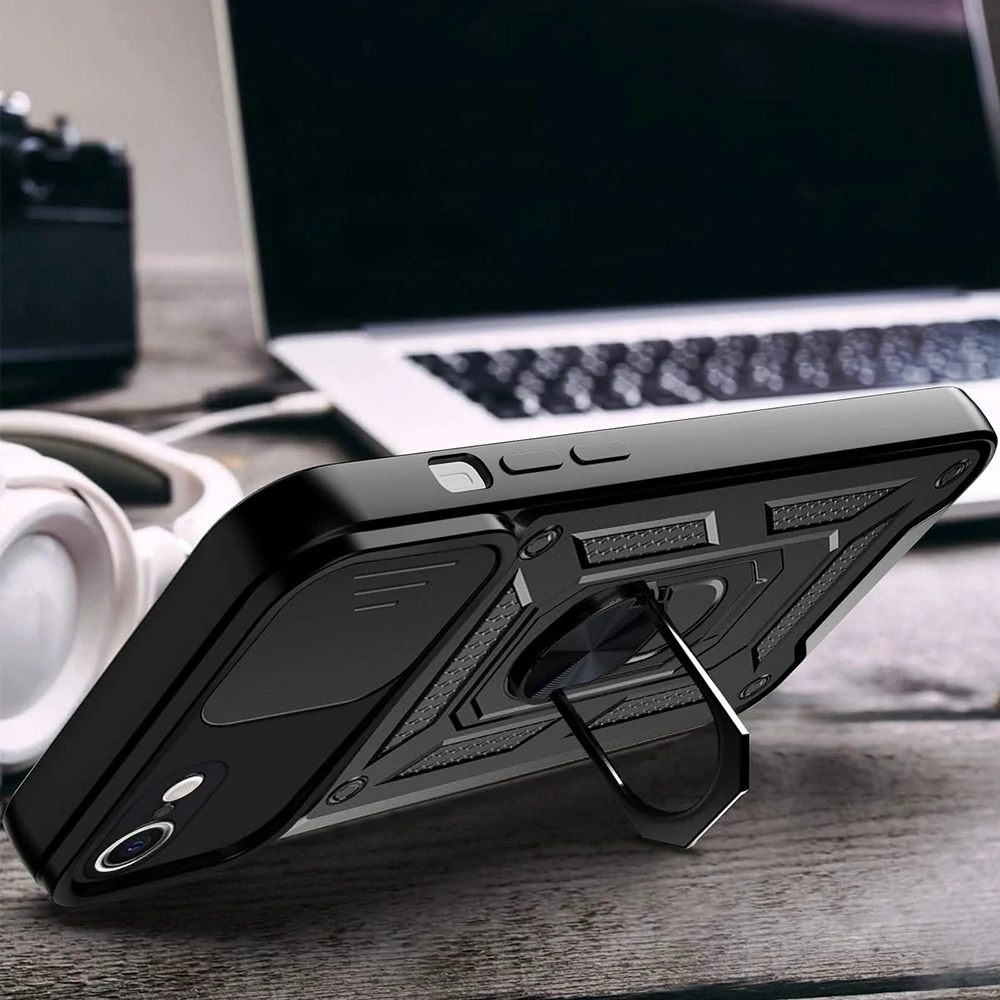 Kryt iPhone 16e, Techsuit CamShield Pro modrý