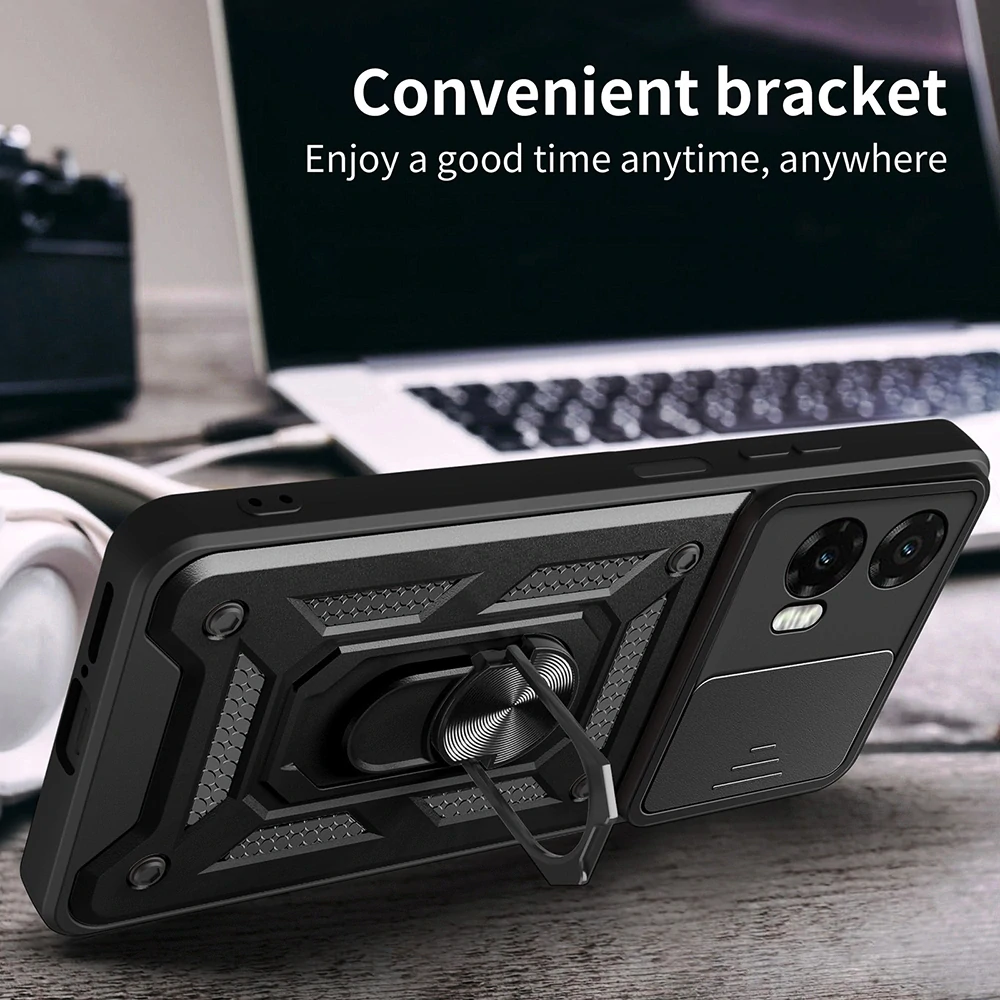 Kryt Motorola Moto G35 Techsuit CamShield Pro černý