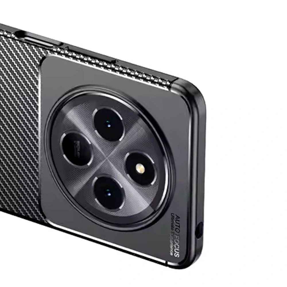 Kryt Xiaomi Redmi 14C / Poco C75, Techsuit CarbonFiber černý