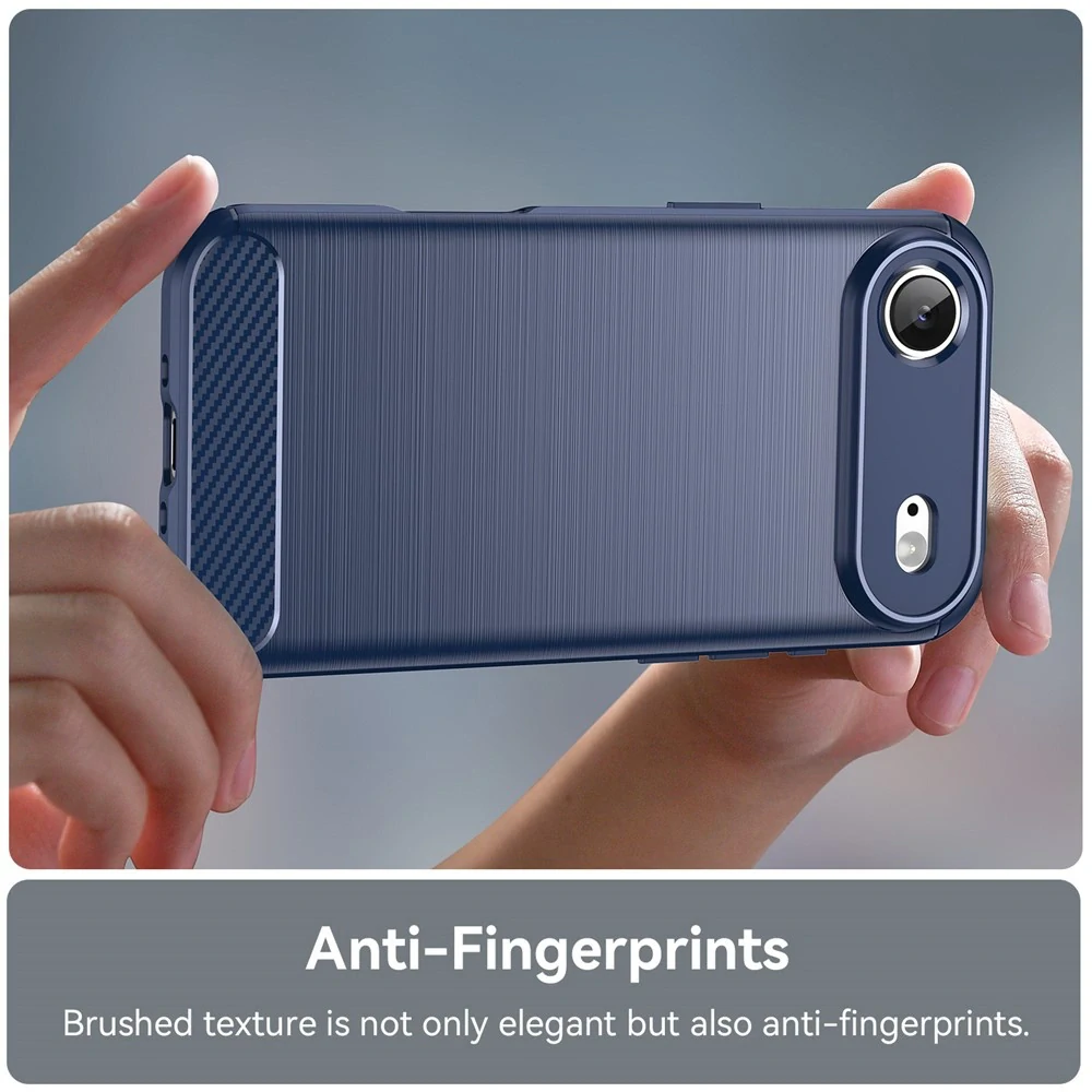 Kryt iPhone 17 Air, Armored Carbon modrý