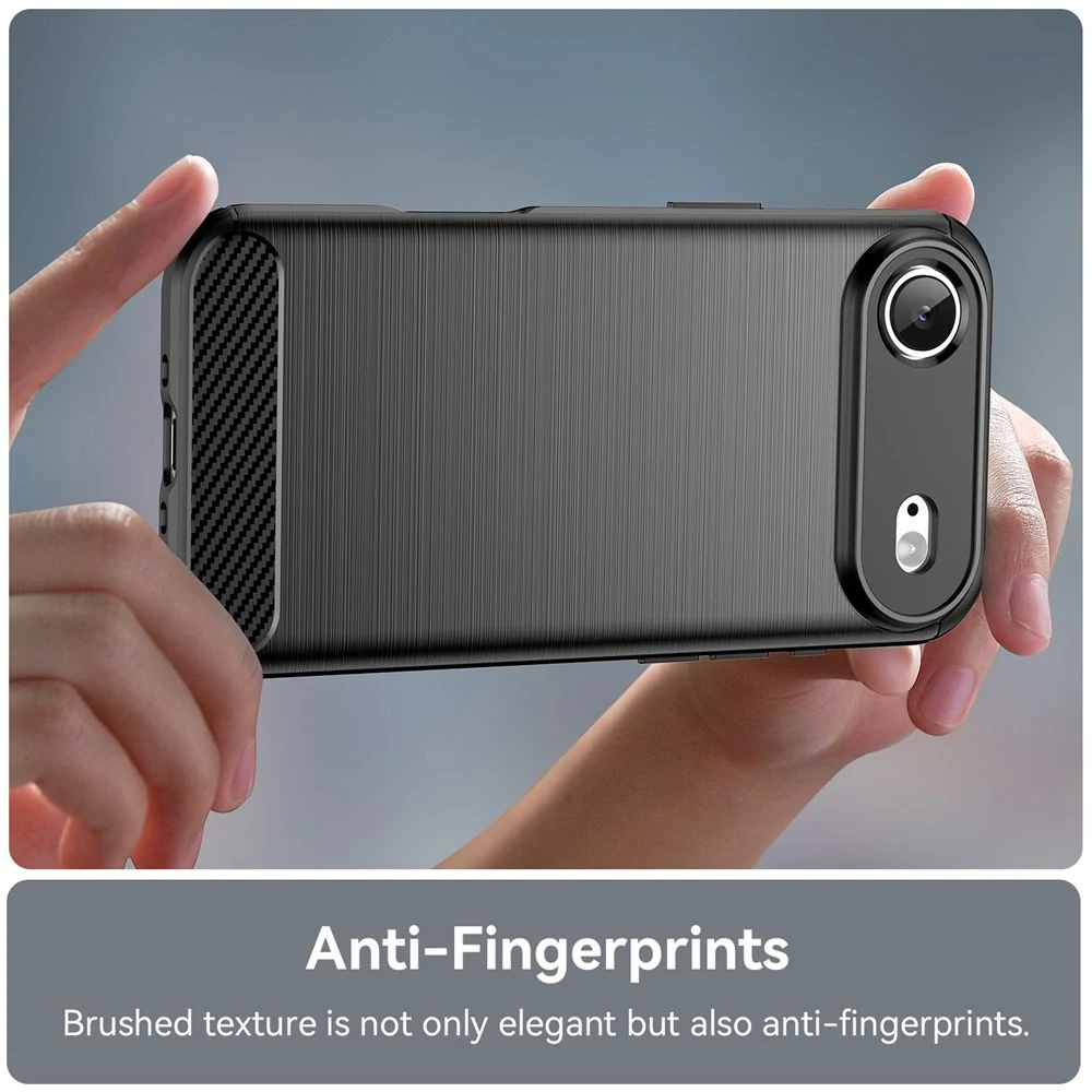 Kryt iPhone 17 Air, Armored Carbon černý