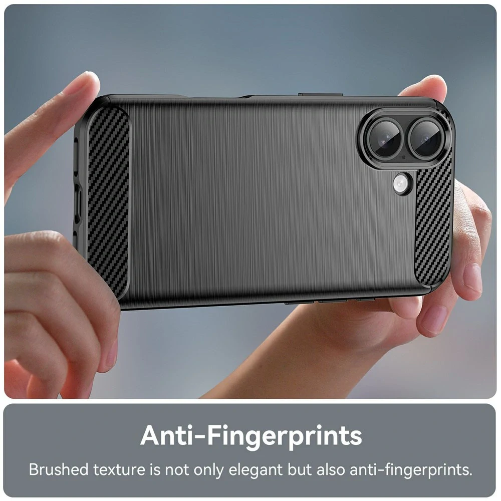 Kryt iPhone 17, Armored Carbon černý