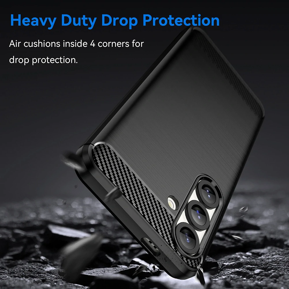 Kryt Samsung S25 EDGE, Armored Carbon černý