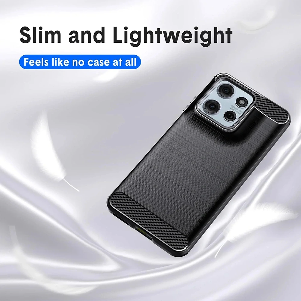 Kryt Motorola Moto G15 / G15 Power, Armored Carbon černý