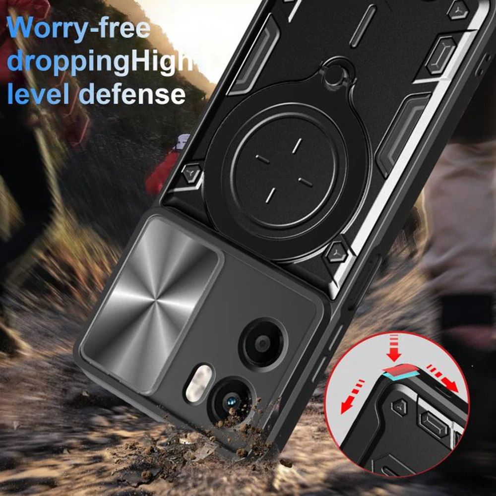 Kryt Motorola Moto G05 /E15 Techsuit CamGuard Pro - černý
