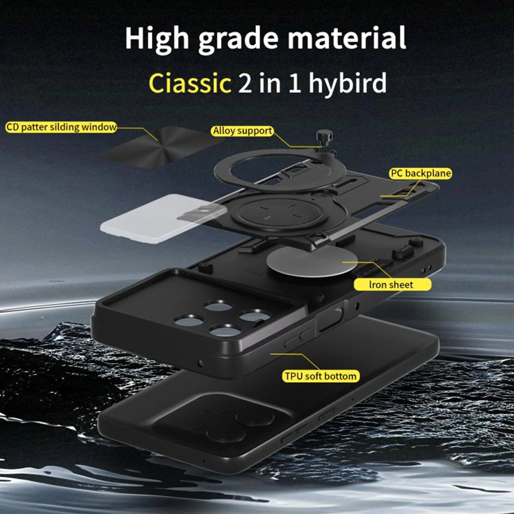 Kryt Motorola Moto G56, Techsuit CamGuard Pro - černý