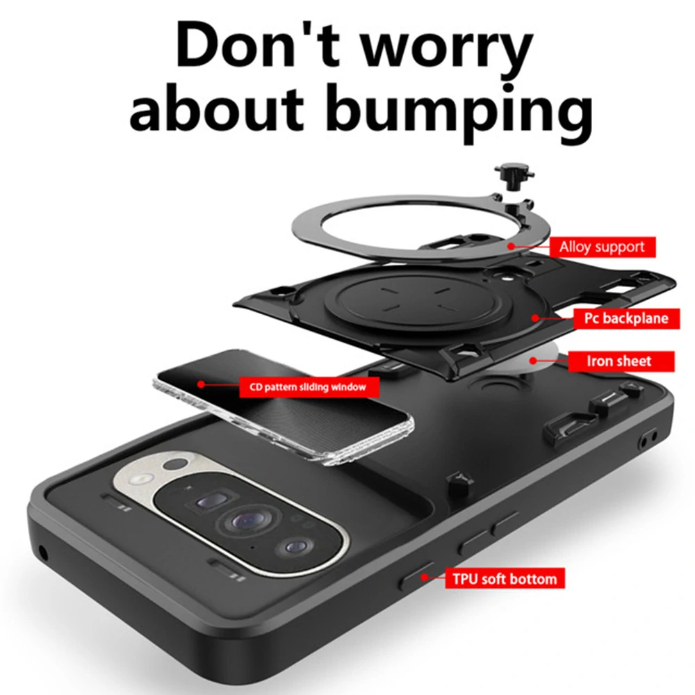 Kryt Google Pixel 10 / 10 Pro, Techsuit CamGuard Pro - modrý