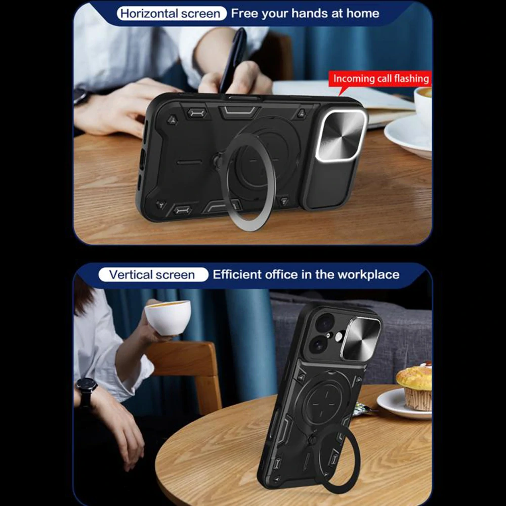 Kryt iPhone 17, Techsuit CamGuard Pro - červený